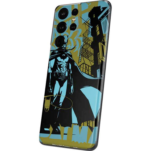 DC Comics Batman Poster Abstract Galaxy S21 Ultra 5G Skin